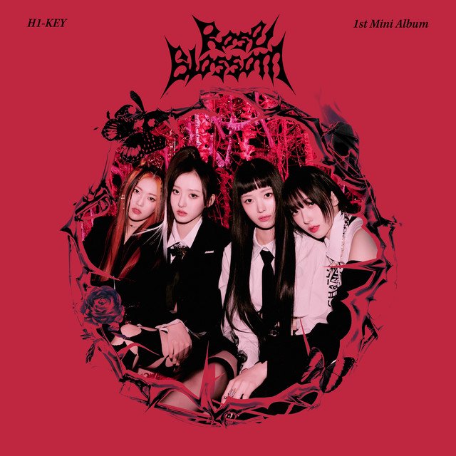 Cover of H1-KEY 1st Mini Album [Rose Blossom]