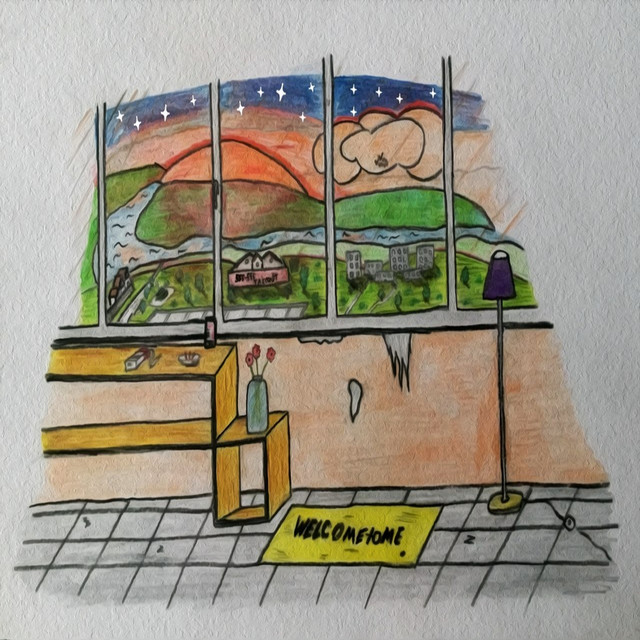 Cover of Тёмно-оранжевый закат