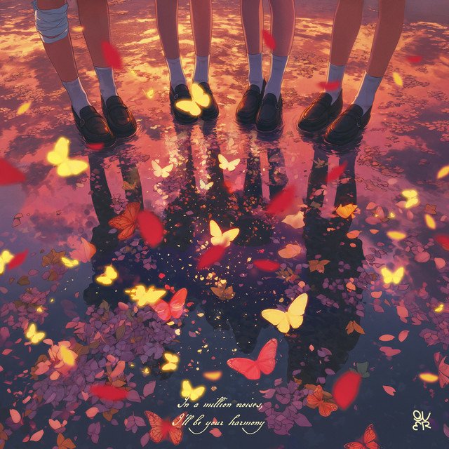 Cover of 3rd Mini Album 'In a million noises, I'll be your harmony'