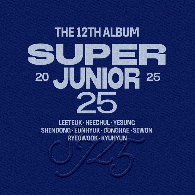 Cover of Super Junior25 - The 12th Album