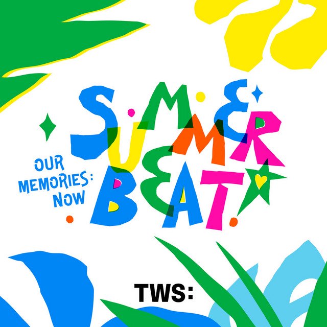 Cover of TWS 2nd Mini Album 'SUMMER BEAT!'